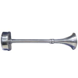 Schmitt &amp; Ongaro Standard Single Trumpet Horn -12V- Stainless Exterior