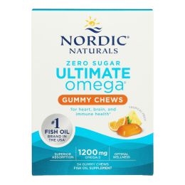 Nordic Naturals - Ult Omega Orng Gummy Chws - Case of 3-54 CT