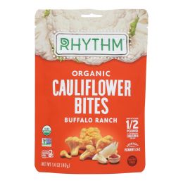 Rhythm Superfoods - Clflwr Bites Bfl Ranch - Case of 8-1.4 OZ