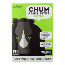 Chum Fruit Bites - Fruit Bites Apple 4pk - Case of 6-2.8 OZ