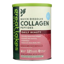 Great Lakes Wellness - Collagen Peptds Raspberry Lemon - 1 Each-8 OZ