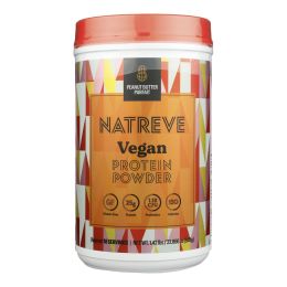 Natreve - Protein Powder Pbttr Vegan - Case of 4-23.8 OZ