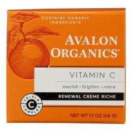 Avalon Organics - Face Creme Vit/c Rnew Rch - 1 Each-1.7 OZ