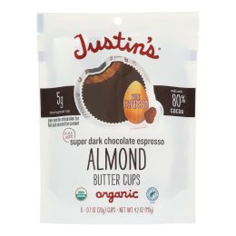 Justin's - Almbtr Dark Chocolate Espresso - Case of 6-4.2 OZ