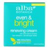 Alba Botanica - Natural Even Advanced Sea Plus Renewal Night Cream - 2 oz