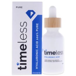 Hyaluronic Acid 100 Percent Pure Serum by Timeless for Unisex - 1 oz Serum
