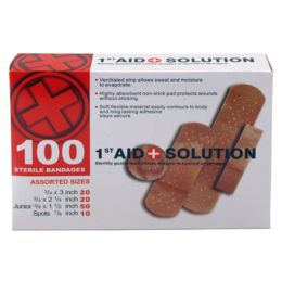100-pc. Sterile Bandages