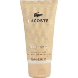 Lacoste Pour Femme By Lacoste Body Shimmer Lotion 2.5 Oz For Women
