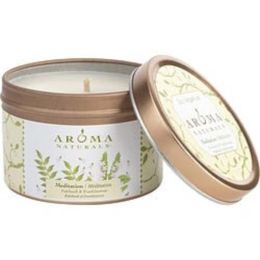 Meditation Aromatherapy By Mediation Aromatherapy One 2.5x1.75 Inch Tin Soy Aromatherapy Candle. Combines The Essential Oils Of Patchouli & Frankincen