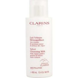 Clarins By Clarins Velvet Cleansing Milk With Alpine Golden Gentian & Lemon Balm Extracts  --400ml/13.4oz For Women