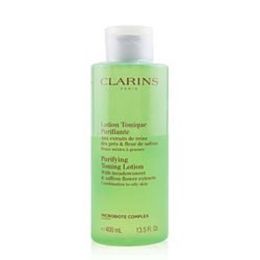 Clarins By Clarins Purifying Toning Lotion With Meadowsweet & Saffron Flower Extracts - Combination To Oily Skin  --400ml/13.5oz For Women
