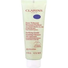Clarins By Clarins Purifying Gentle Foaming Cleanser With Alpine Herbs & Meadowsweet Extracts - Combination To Oily Skin  --125ml/4.2oz For Women