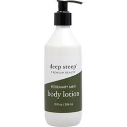 Deep Steep By Deep Steep Rosemary Mint Body Lotion 10 Oz For Anyone