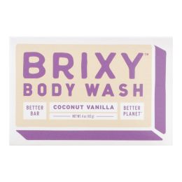 Brixy - Body Wash Bar Coconut Vanilla - 1 Each -4 OZ (SKU: 2838928)